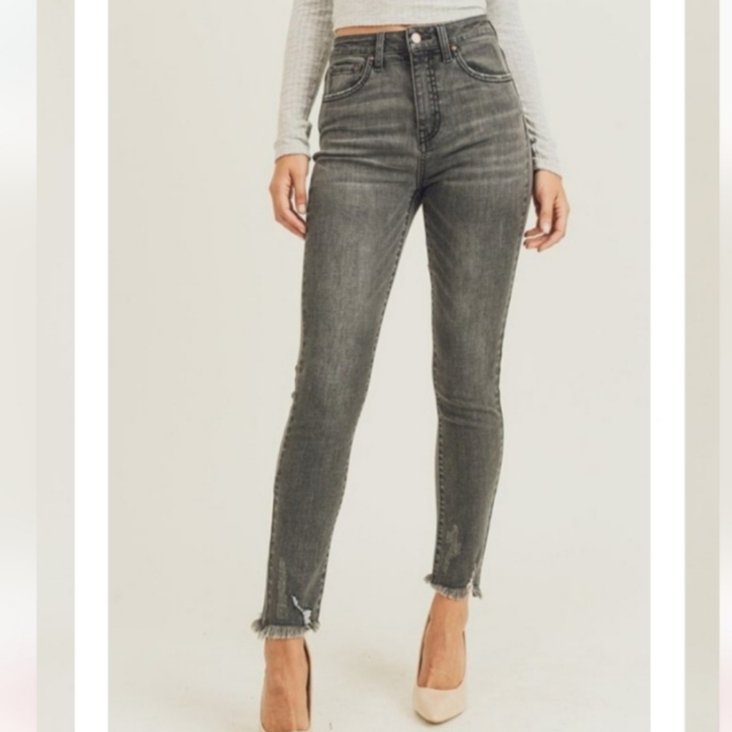 Gray Risen Jeans